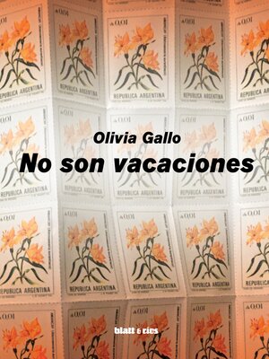 cover image of No son vacaciones